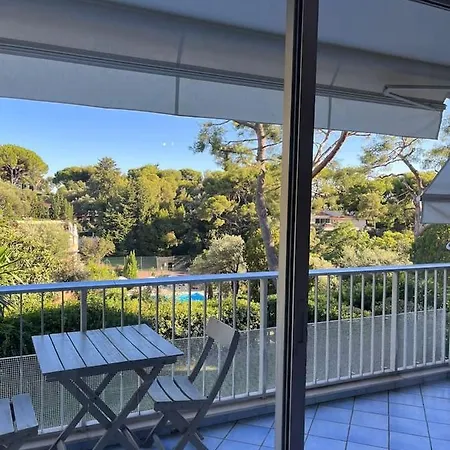 Dragonniere, Superbe 2p Vue Parc Et Piscine, Pres De Monaco Lejlighed *