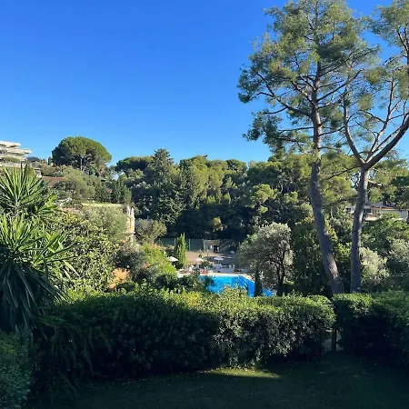 Dragonniere, Superbe 2p Vue Parc Et Piscine, Pres De Monaco Apartment *